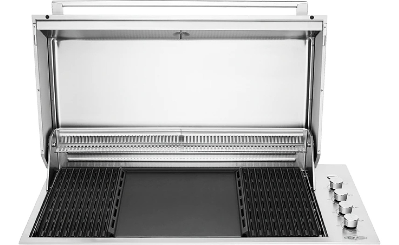 BeefEater Signature ProLine™ 6 Burner Built-in Natural Gas BBQ with Hood BSH158SANG