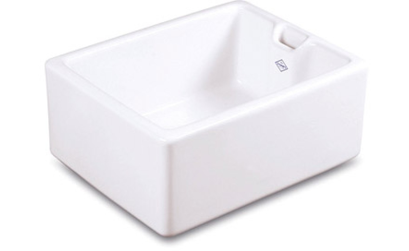 Shaws Belfast Single Bowl Sink SCBE600WH