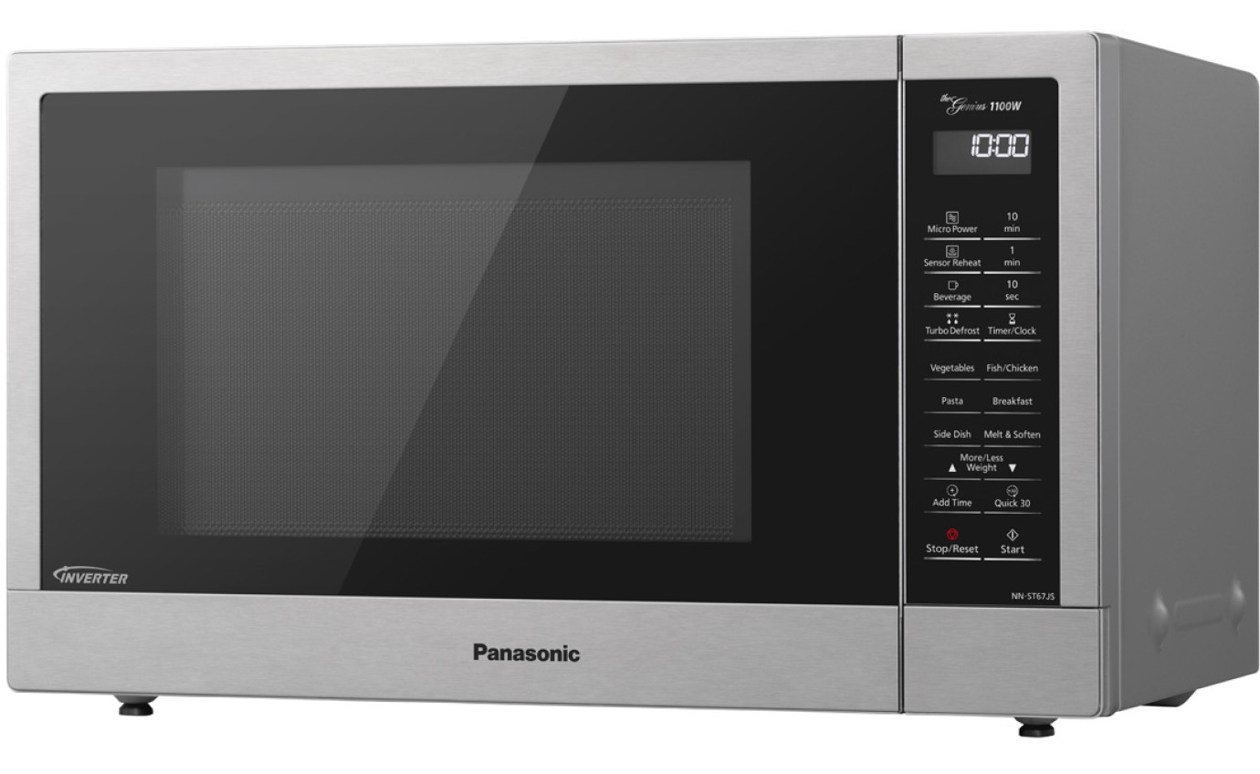 Panasonic 32L 1100W Inverter Sensor Microwave Oven (Stainless Steel) NNST67JSQPQ