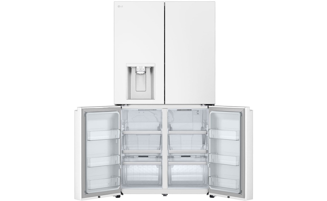 LG 637L Quad Door Fridge (Matte White) GFL700MWH