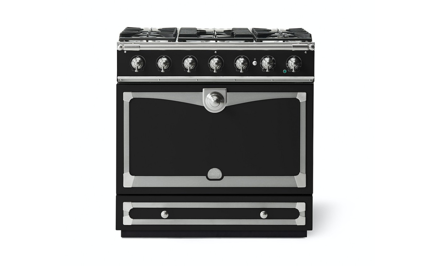 La Cornue 90cm CornuFé Albertine Dual Fuel Range Cooker ALB90DFMBN