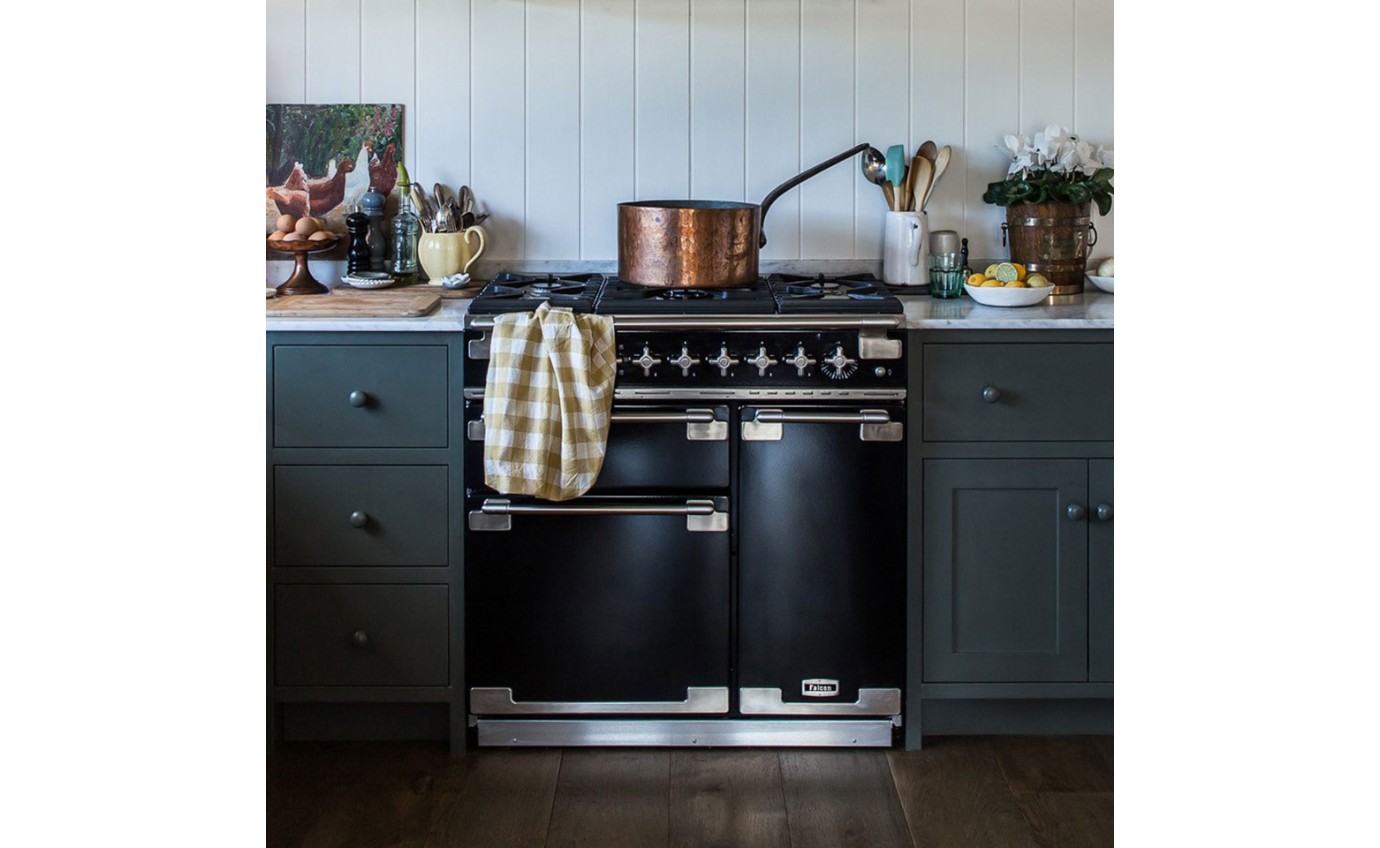 Falcon Elise 90cm Dual Fuel  Range Cooker ELS90DFGBN