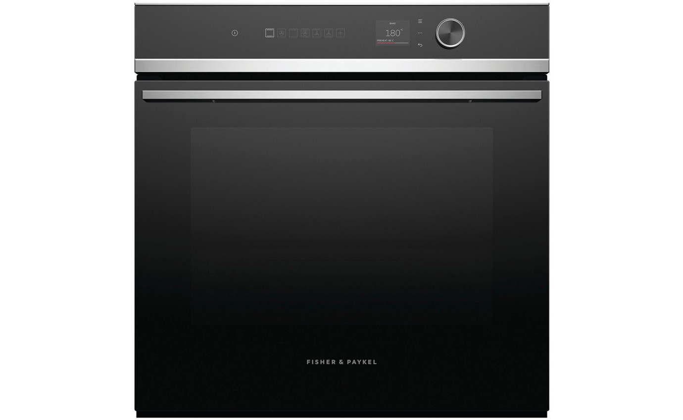 Fisher & Paykel 60cm Series 7 Contemporary Pyrolytic Oven, 16 Function OB60SD16PLX1
