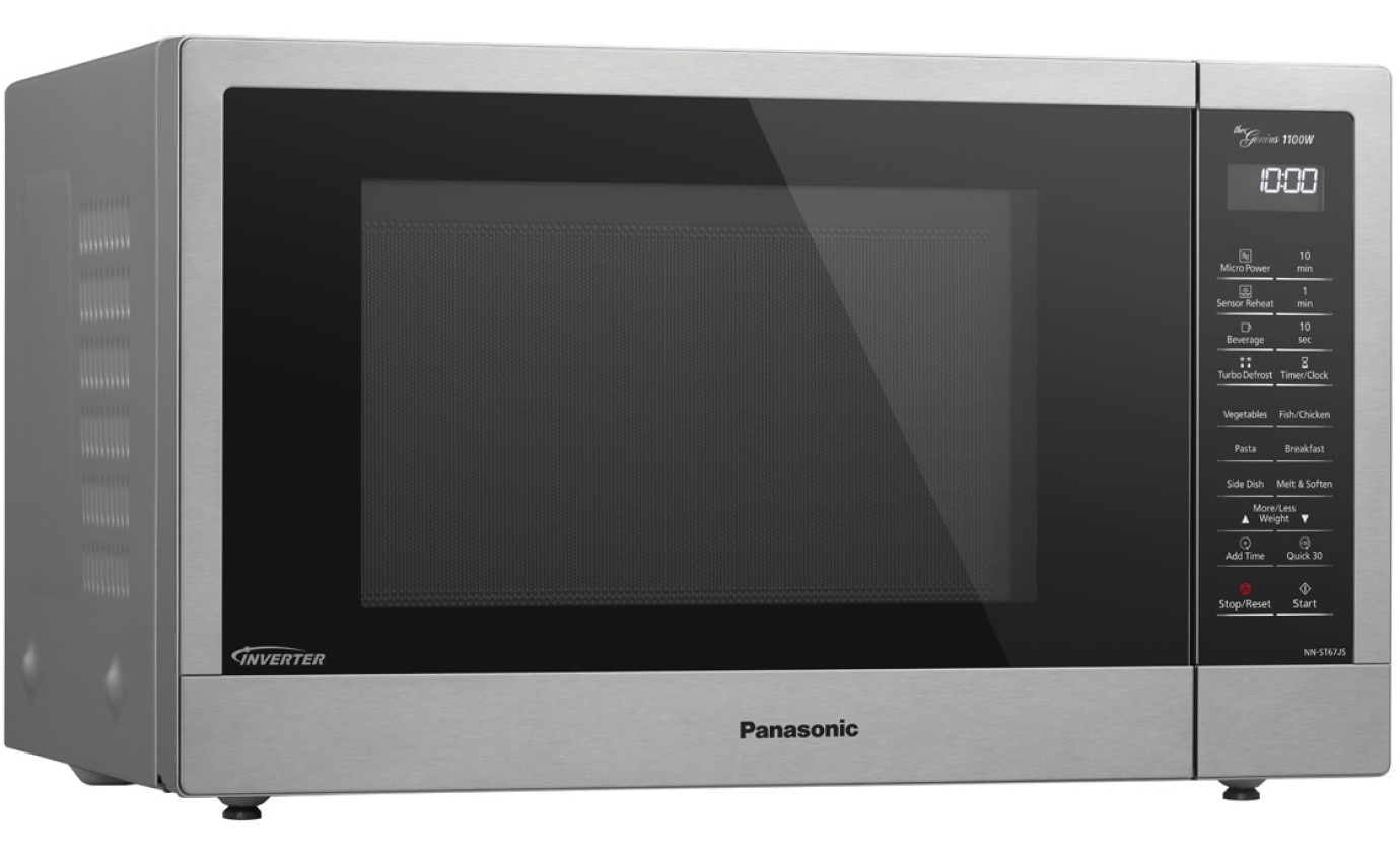 Panasonic 32L 1100W Inverter Sensor Microwave Oven (Stainless Steel) NNST67JSQPQ