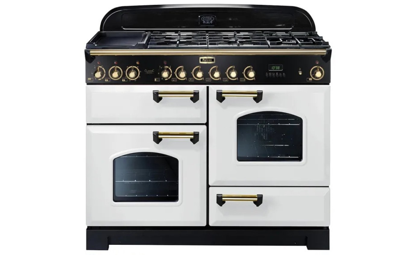 Falcon 110cm Dual Fuel Range Cooker CDL110DFWHBR