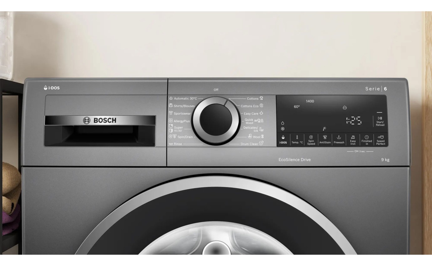 Bosch 9kg Series 6 Front Loader Washing Machine WGG244ARAU
