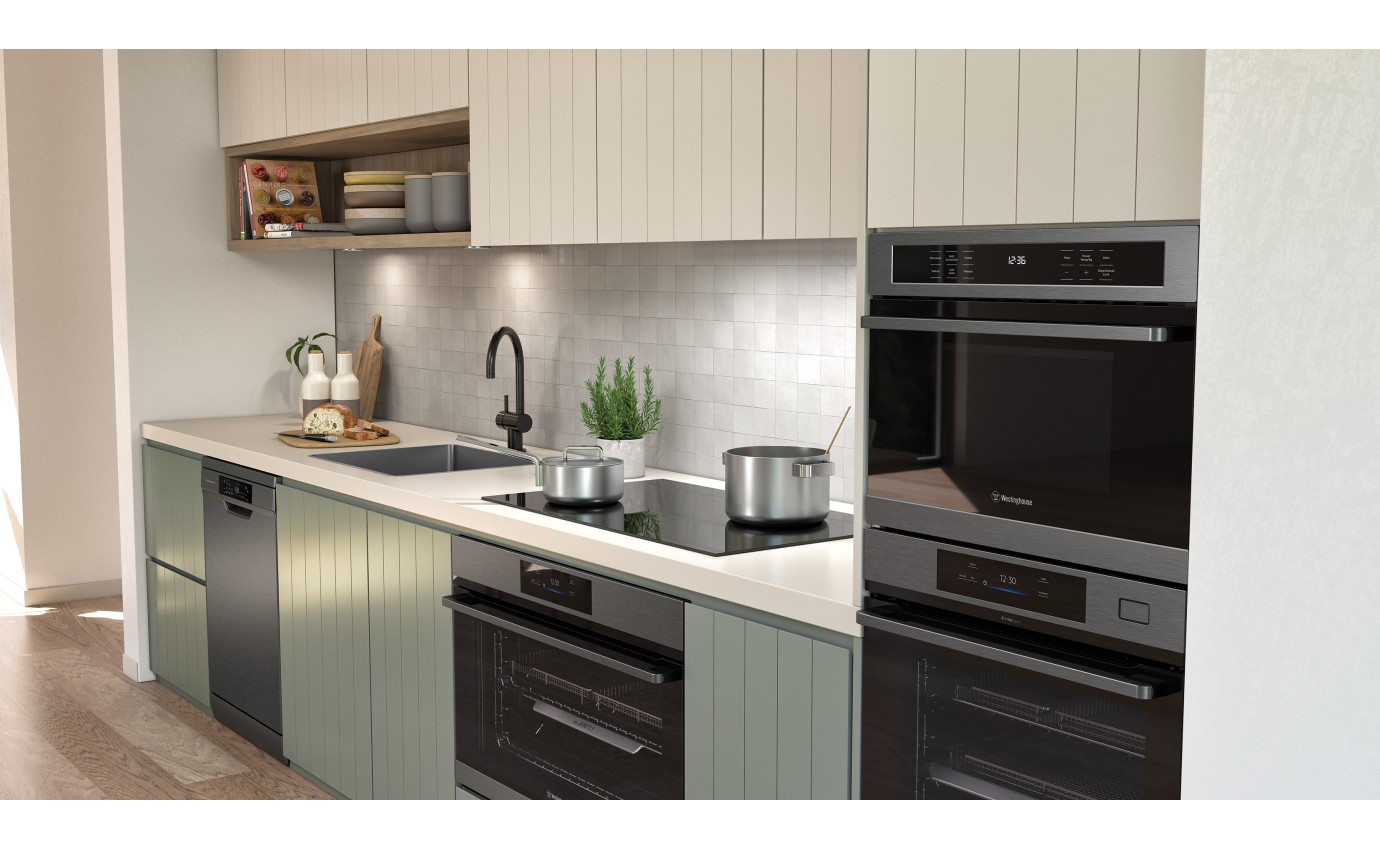 Westinghouse 90cm 5 Zone Induction Cooktop WHI955BD