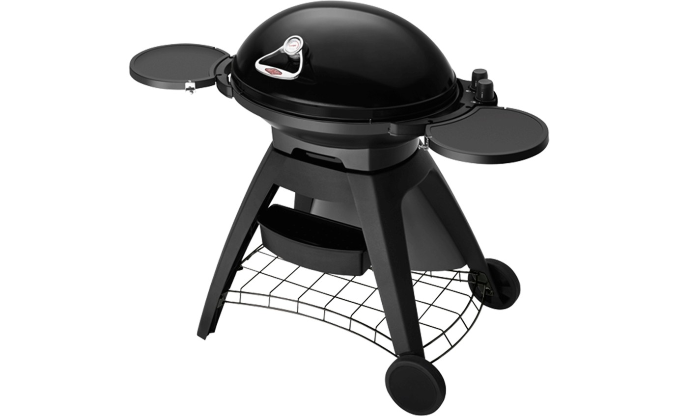 BeefEater Bigg Bugg 2 Burner LPG BBQ & Trolley (Black Enamel) BB722BA
