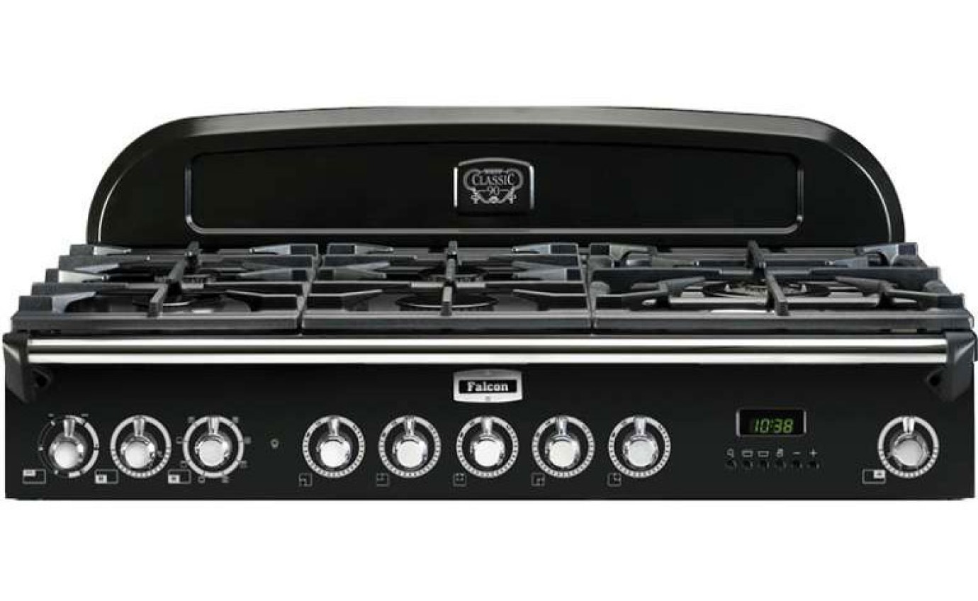 Falcon Classic Deluxe 90cm Dual Fuel Upright Cooker CDL90DFWHBR