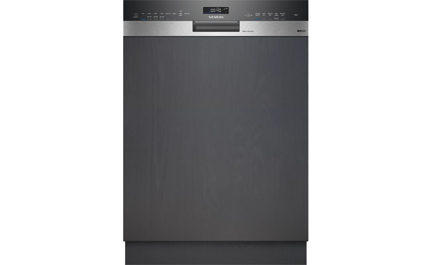 Siemens iQ500 Semi-Integrated Dishwasher Stainless Steel SN55HS01CA