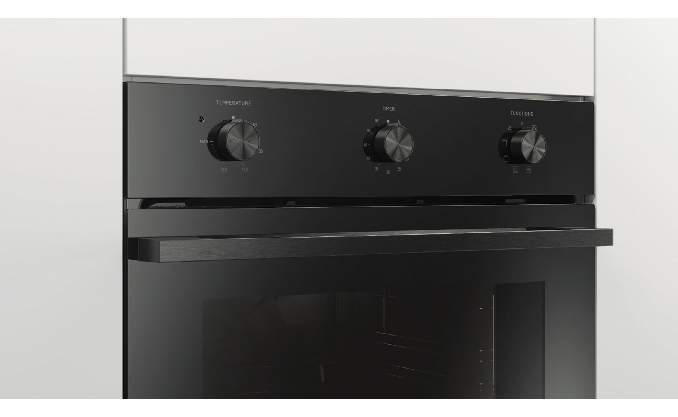 Haier 60cm Built-in Oven (Black) HWO60S7MB4