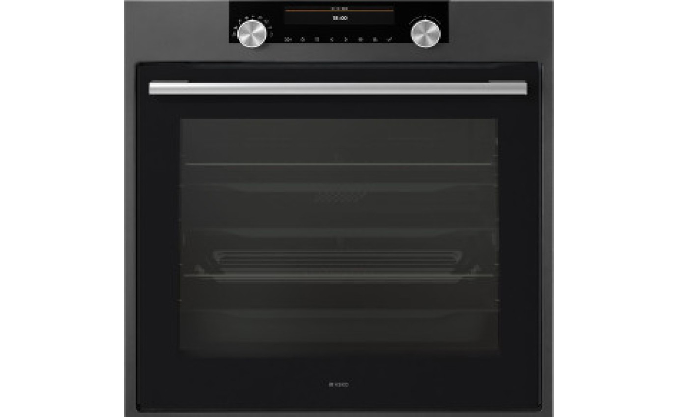 Asko 60cm Craft Pyrolitic Self Clean™ Oven (Black Pearl) OP8687A