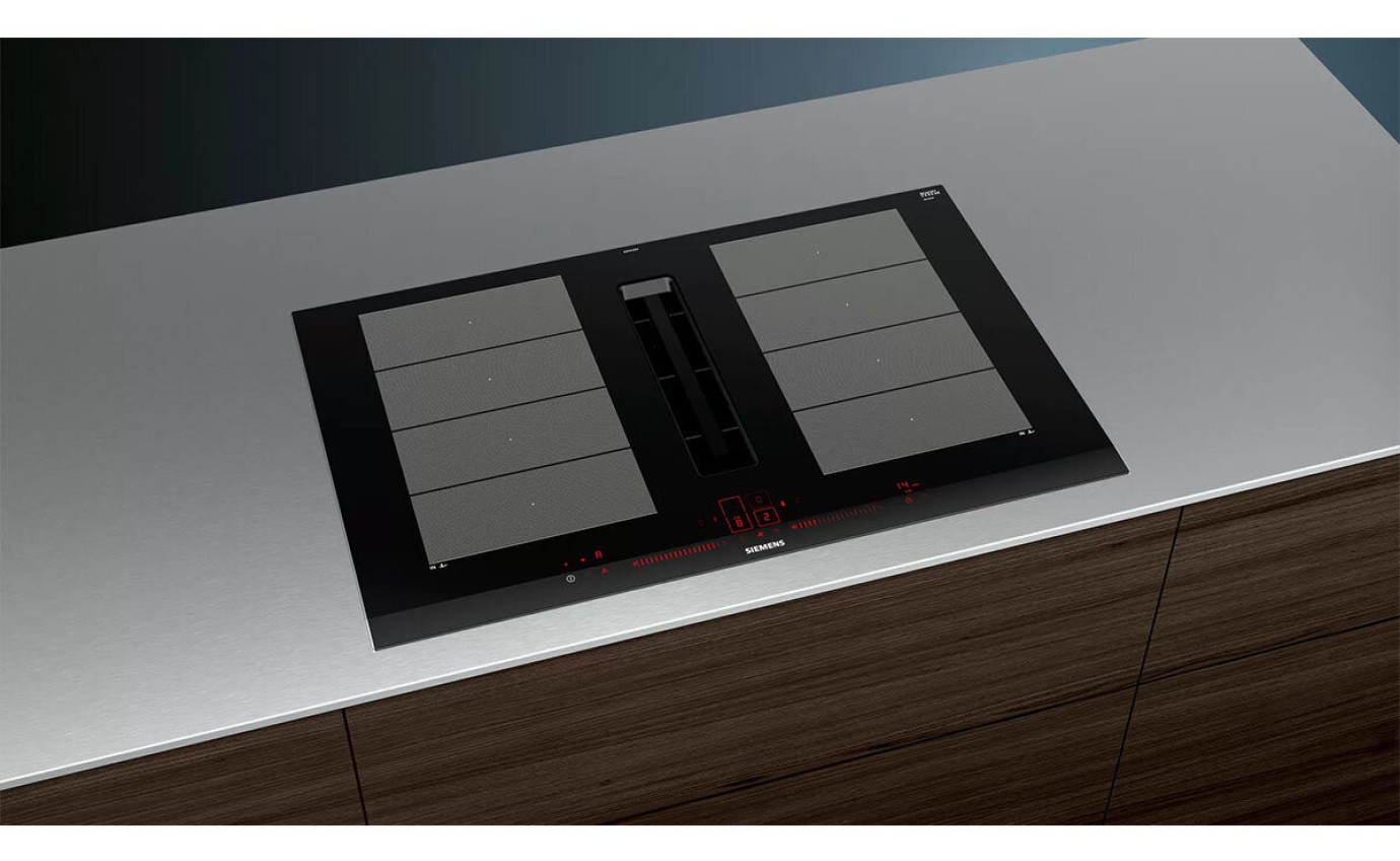 Siemens IQ700 80cm Induction Cooktop with Integrated Ventilation System EX875LX67E