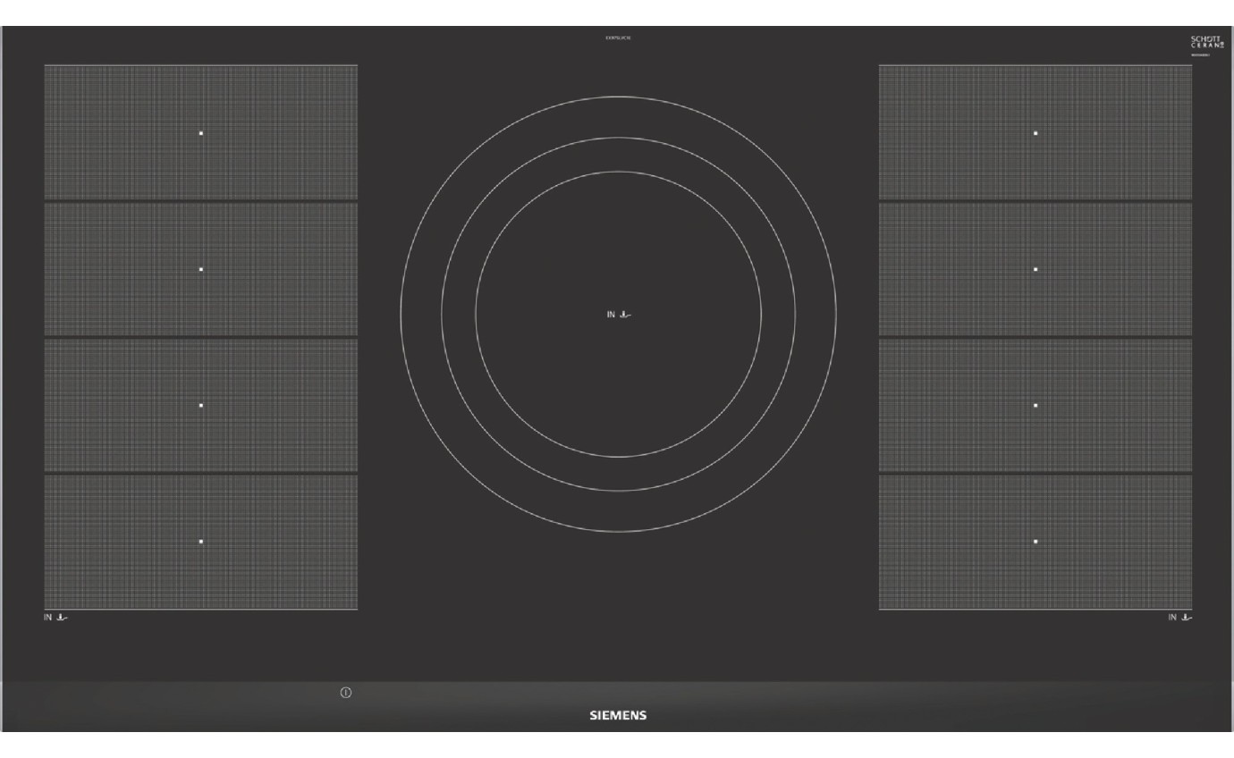 Siemens iQ700 90 cm FlexInduction cooktop EX975LVC1E