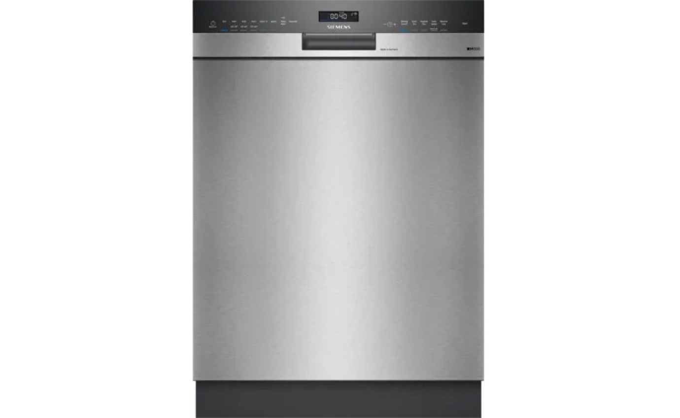Siemens iQ500 Built-Under Dishwasher Stainless Steel SN45HS01CA
