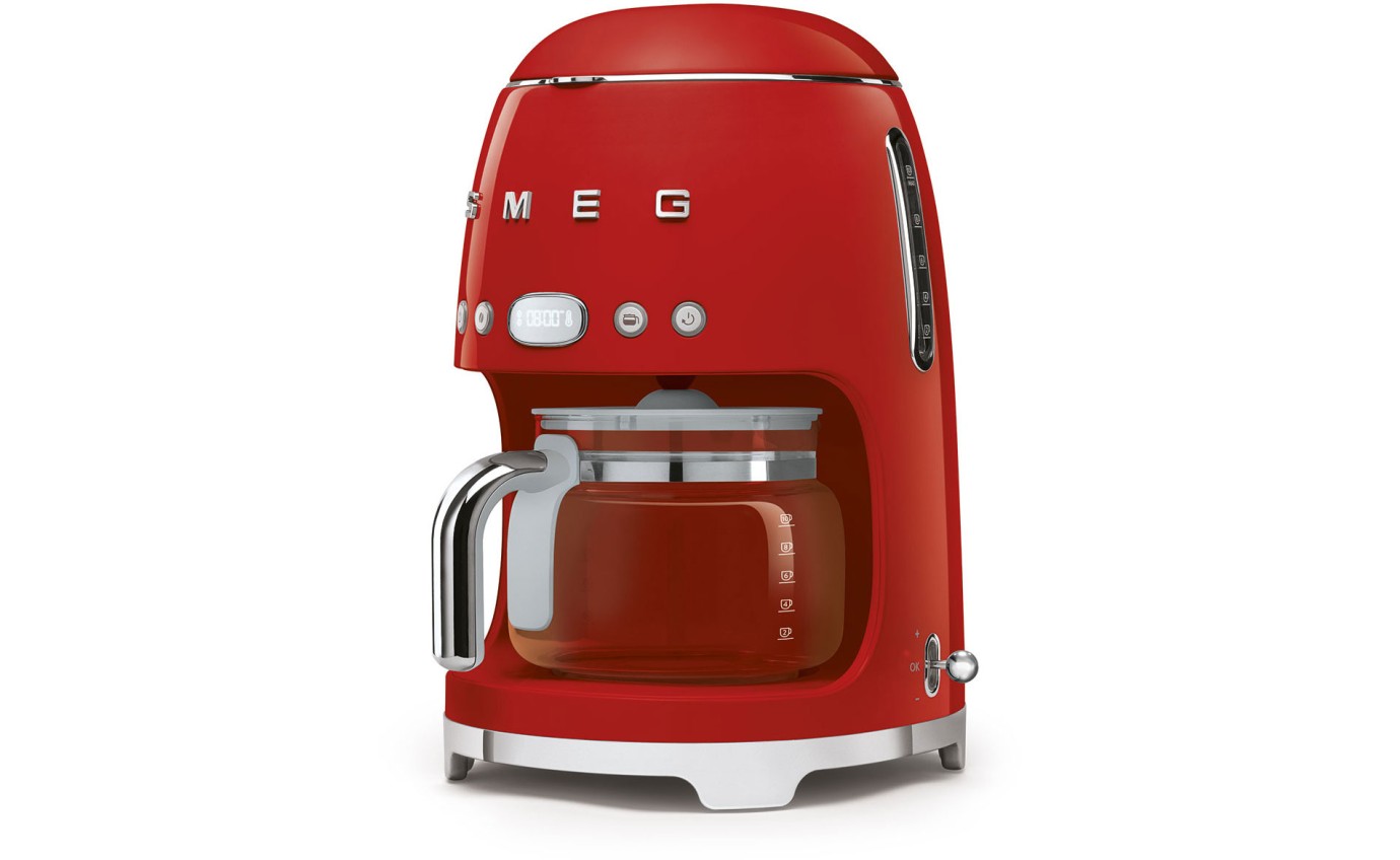Smeg Drip Filter Coffee Machine - Red DCF02RDAU