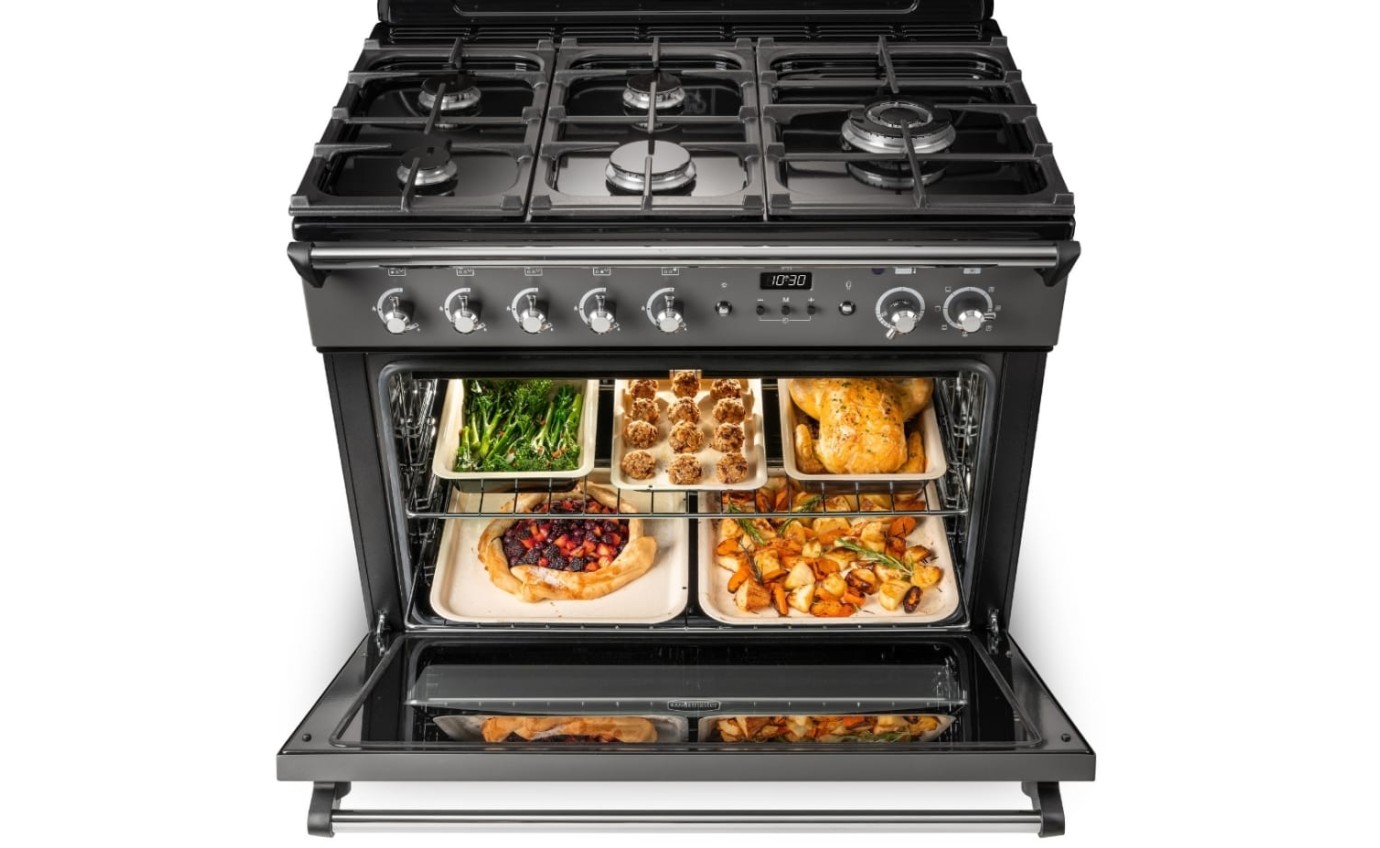 Falcon 90cm Dual Fuel Range Cooker CLA90FXDFSBBR