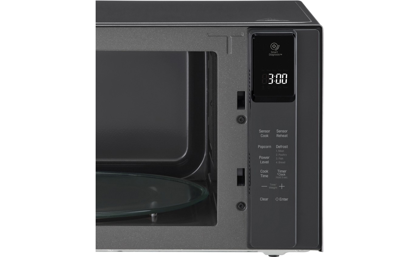 LG 42L 1200W NeoChef® Smart Inverter Microwave Oven (Matte Black) MS4296OMBB