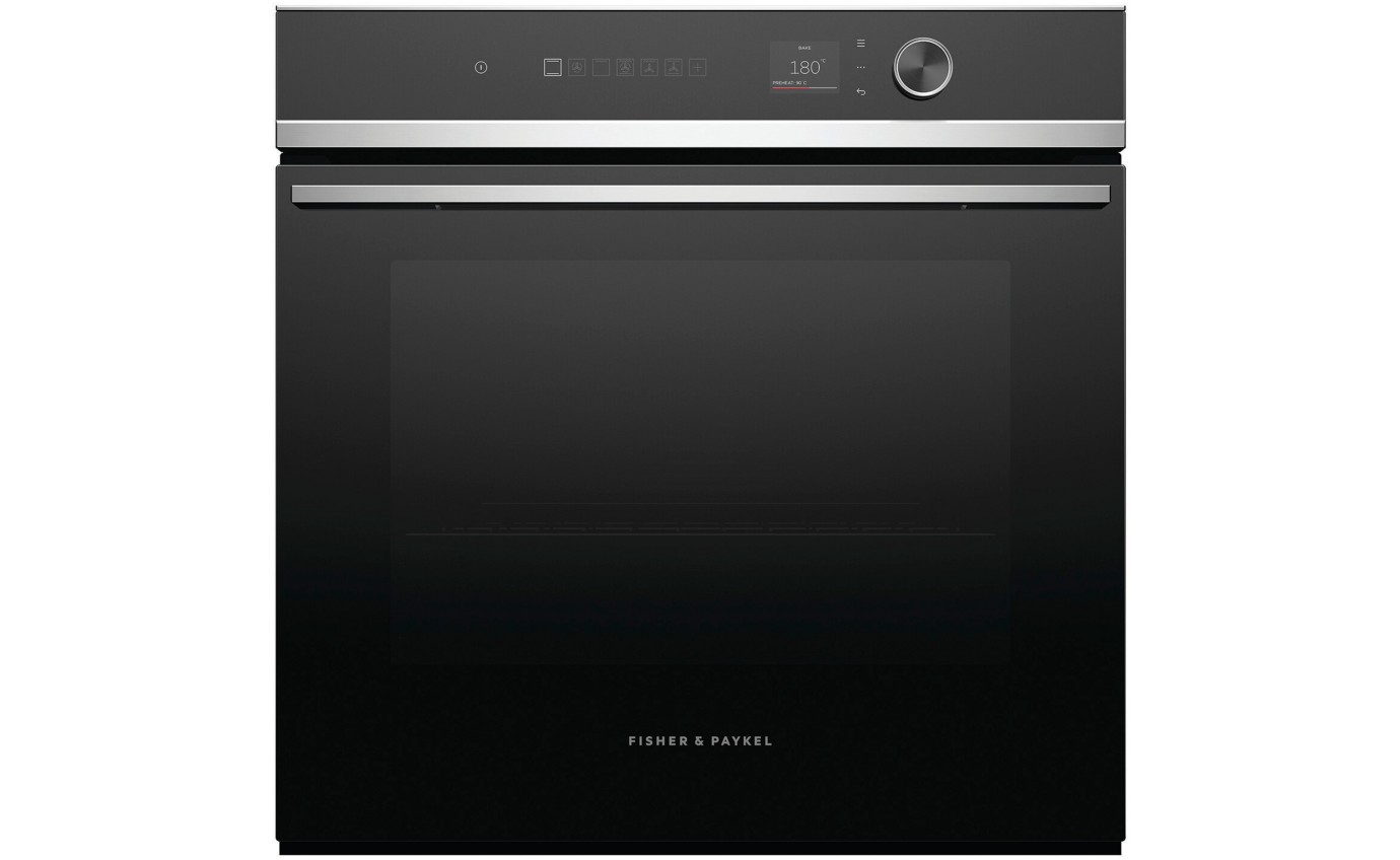 Fisher & Paykel 60cm Series 7 Contemporary Pyrolytic Oven, 13 Function OB60SD13PLX1