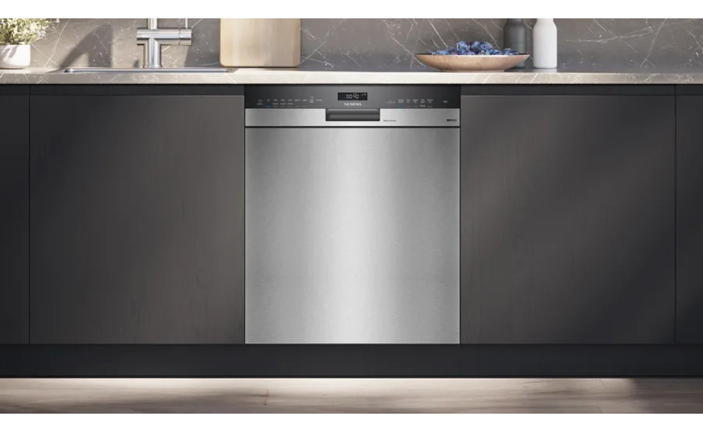 Siemens iQ500 Built-Under Dishwasher Stainless Steel SN45HS01CA