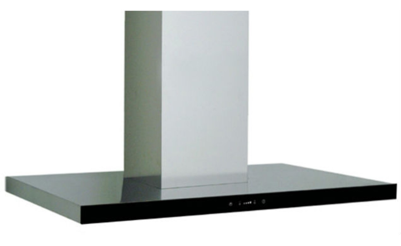 Sirius 90cm Black Glass Fascia Rangehood SLTCEM92G900