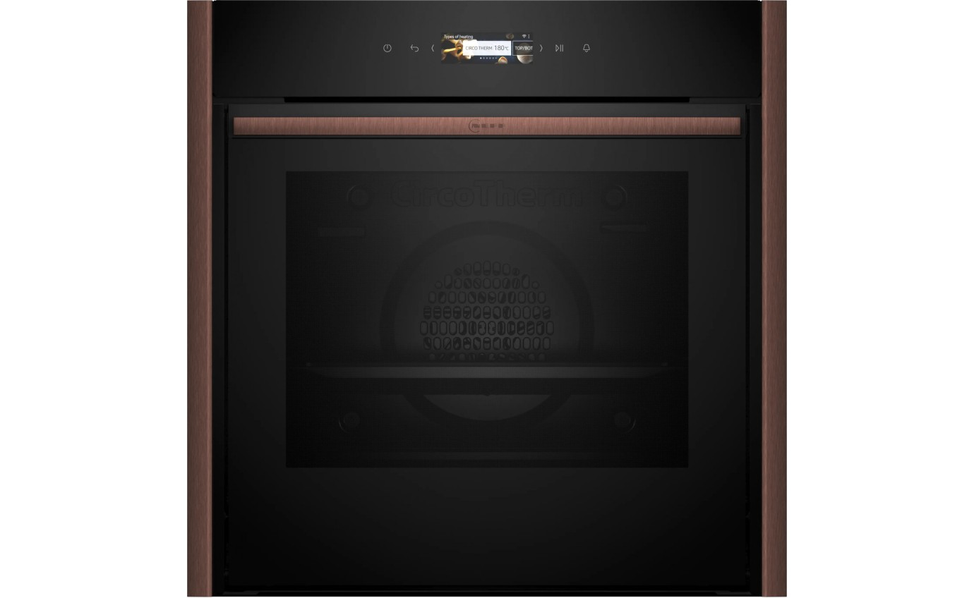 Neff 60cm N 70 Built-in Pyrolytic Oven (Brushed Bronze) B59CR72Y0ABB