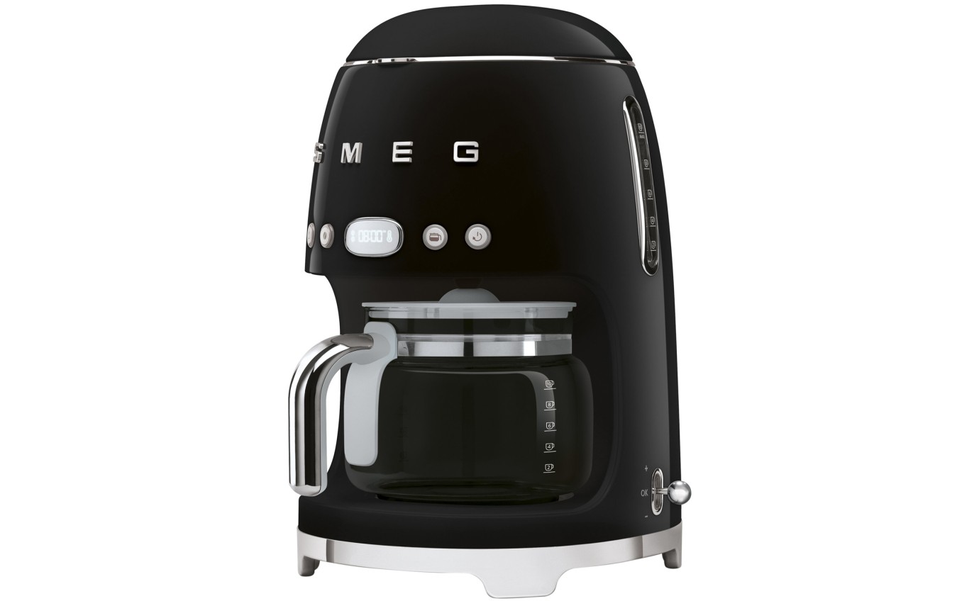 Smeg Drip Filter Coffee Machine - Black DCF02BLAU