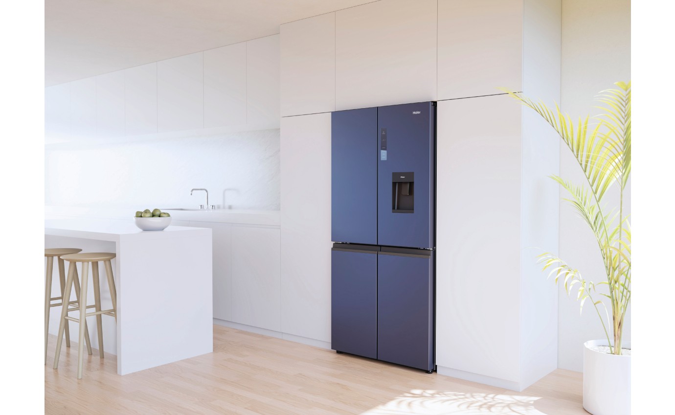 Haier 507L Quad Door Fridge (Black) HRF580YPC