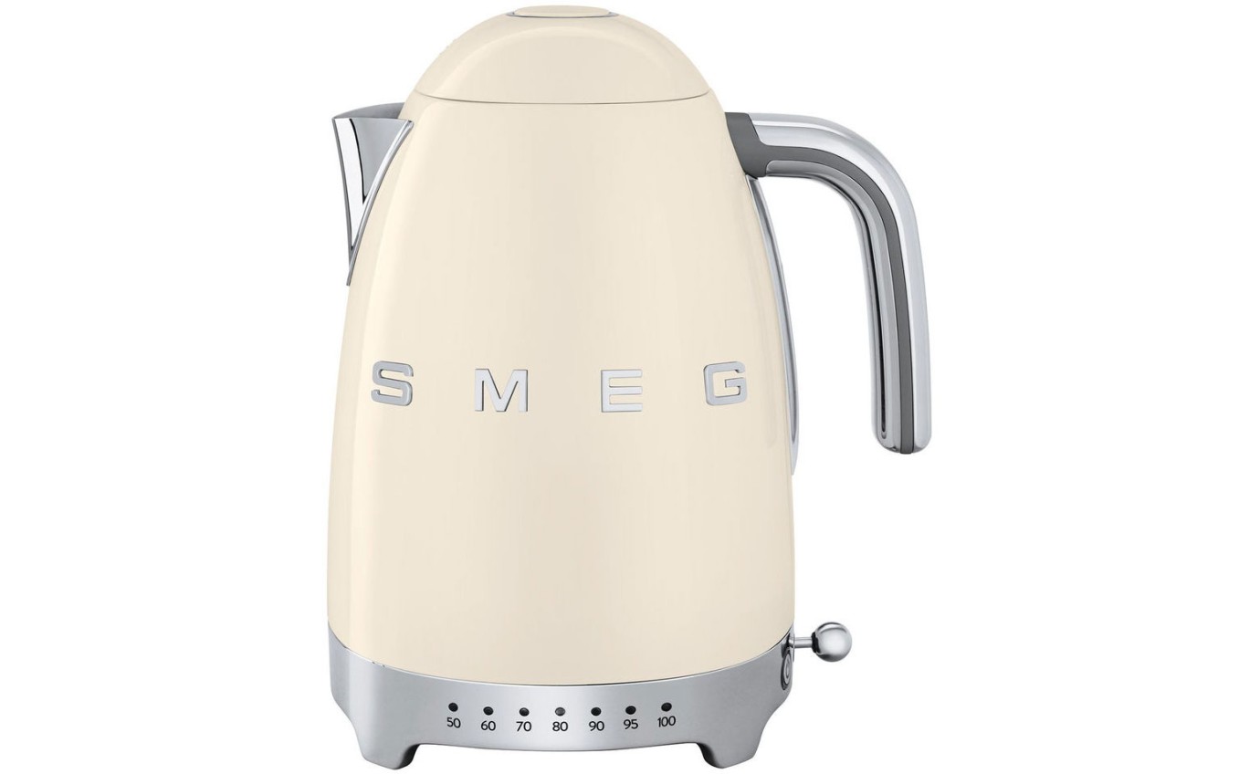 Smeg 50s Retro Style Variable Temperature Kettle (Cream) KLF04CRAU