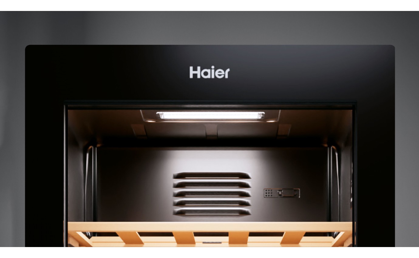 Haier 33 Bottle Wine Fridge (Black) HWC90UC