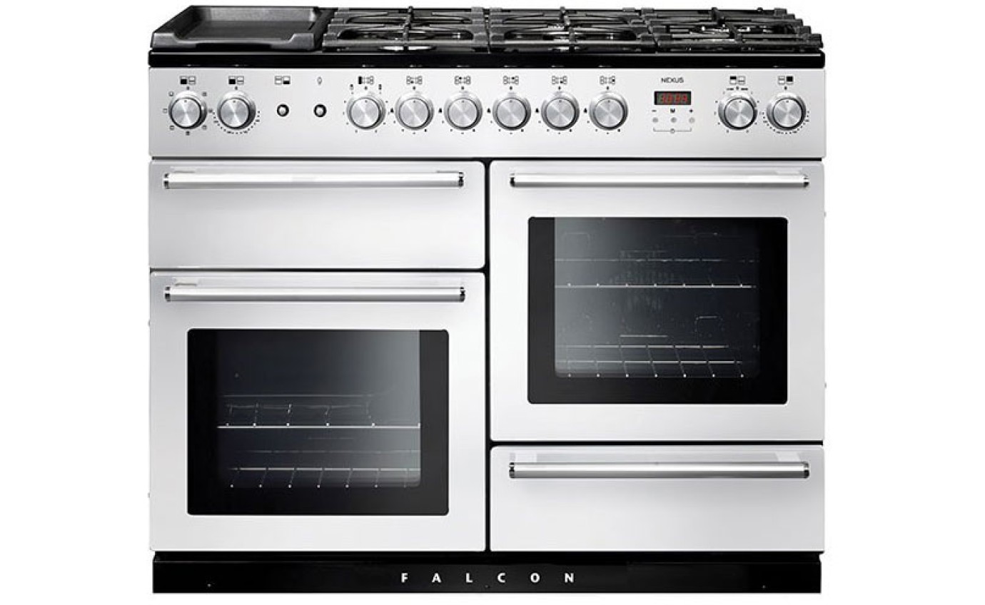 Falcon Nexus 110cm Dual Fuel Upright Cooker NEX110DFWHCH