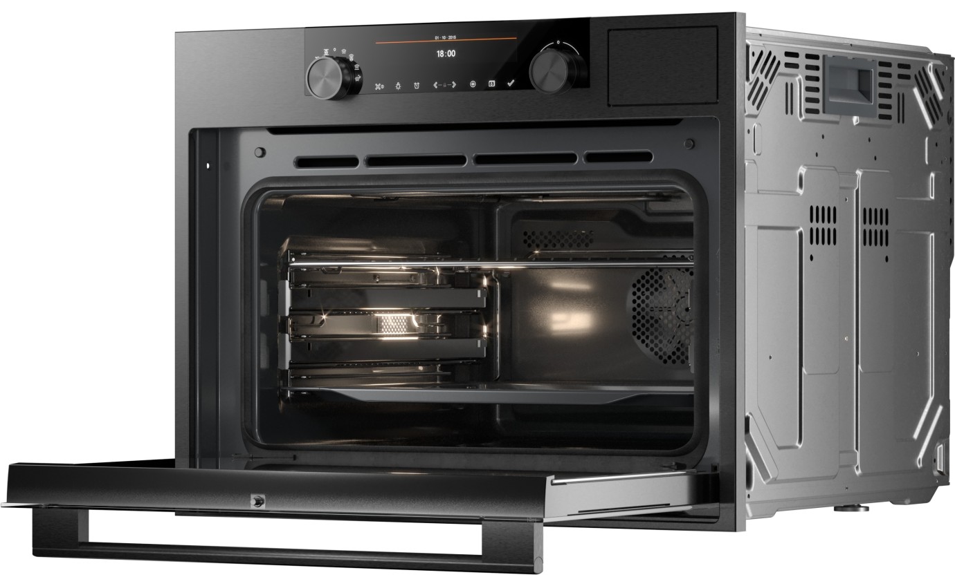 Asko 45cm Steam Oven (Black Stainless Steel) OCS8487B