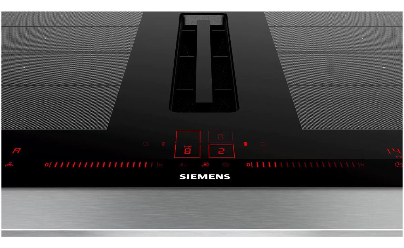 Siemens IQ700 80cm Induction Cooktop with Integrated Ventilation System EX875LX67E