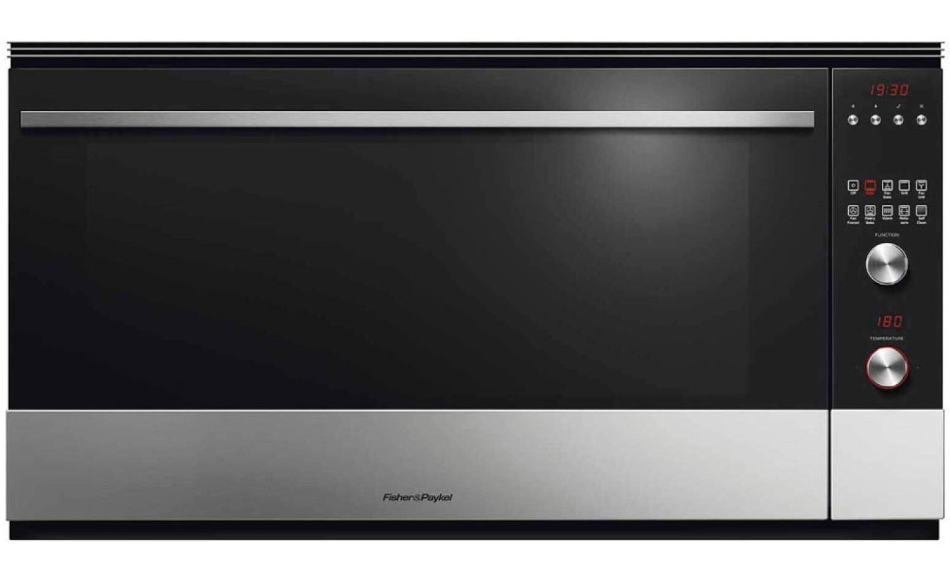 Fisher & Paykel 90cm Series 9 Contemporary Pyrolytic Oven OB90S9MEPX3