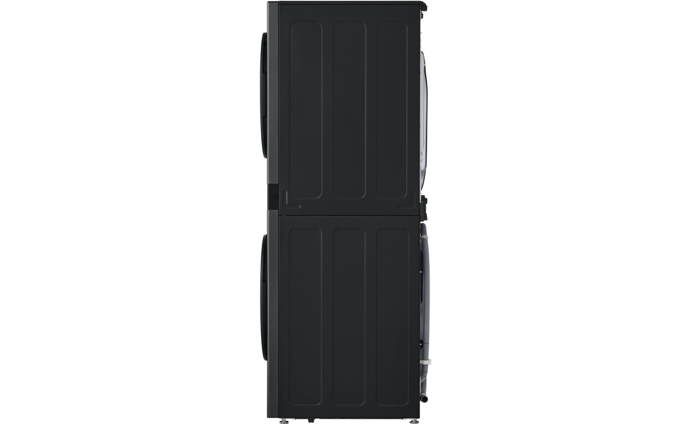 LG 12kg/9kg WashTower™ All-In-One Stacked Washer Dryer (Black Steel) WWT1209B