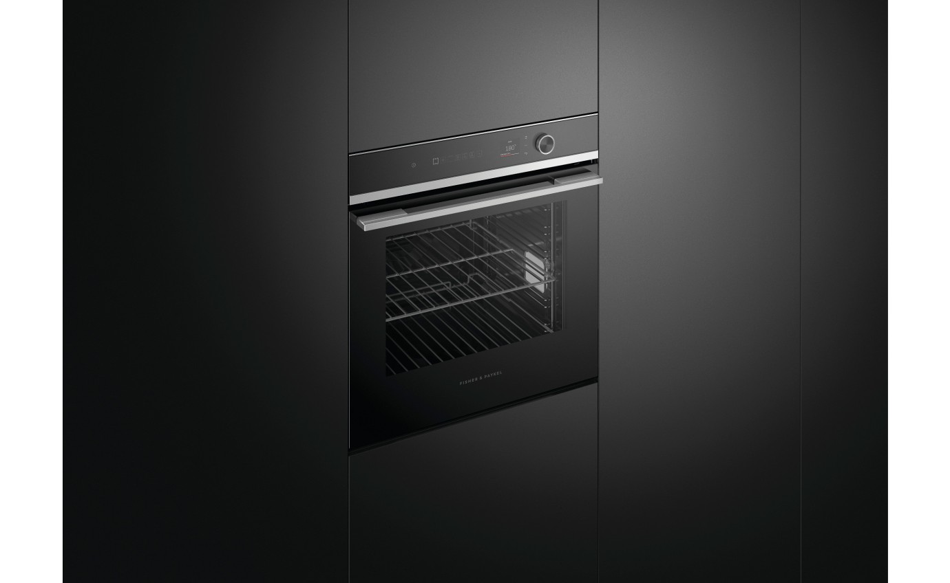 Fisher & Paykel 60cm Series 7 Contemporary Pyrolytic Oven, 13 Function OB60SD13PLX1
