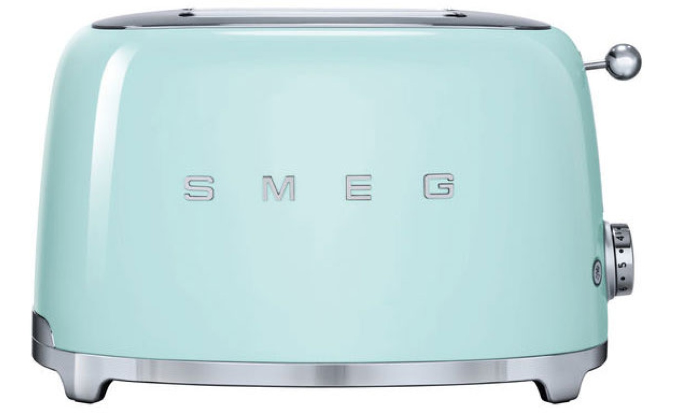 Smeg 50s Retro Style 2 Slice Toaster (Pastel Green) TSF01PGAU