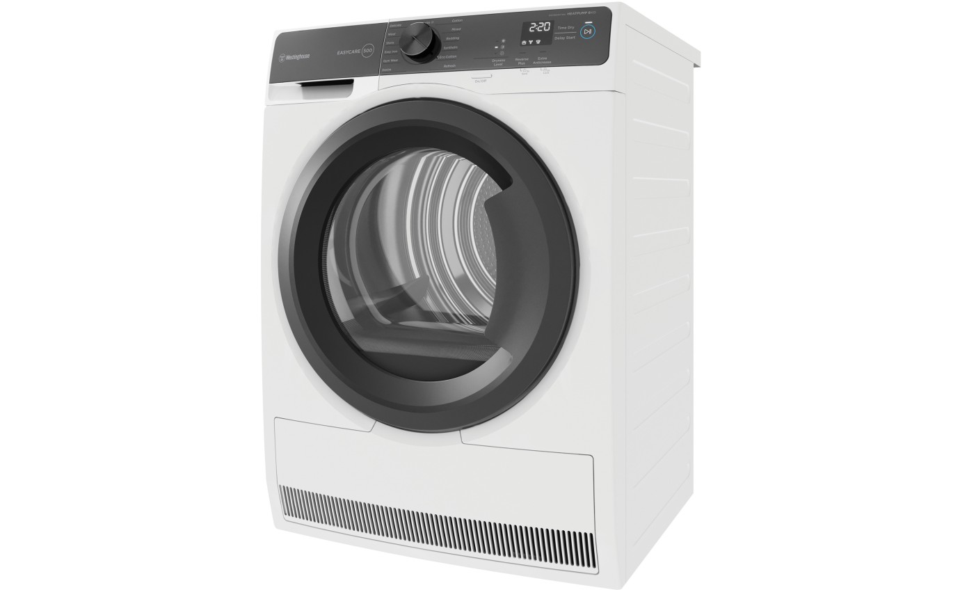 Westinghouse 8kg EasyCare 500 Heat Pump Dryer WDH804N7WA