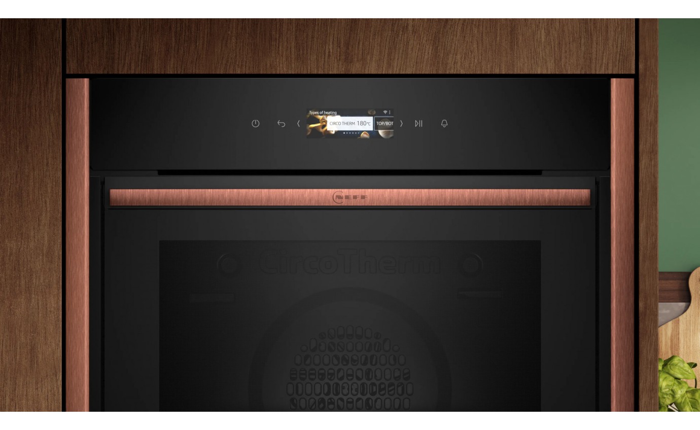 Neff 60cm N 70 Built-in Pyrolytic Oven (Brushed Bronze) B59CR72Y0ABB