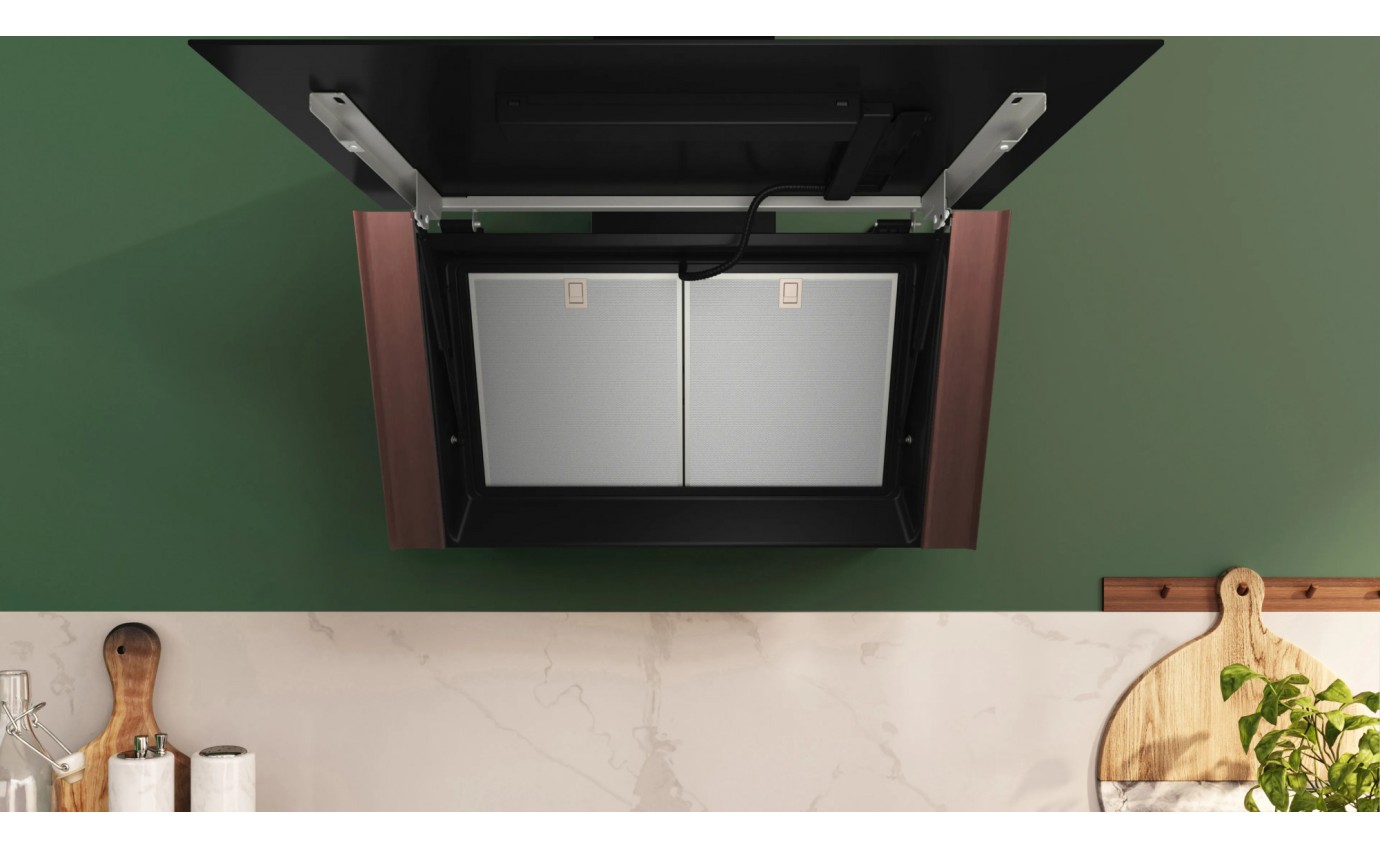 Neff 90cm N 90 Wall-mounted Canopy Rangehood (Deep Black) D98IPT2Y5DB