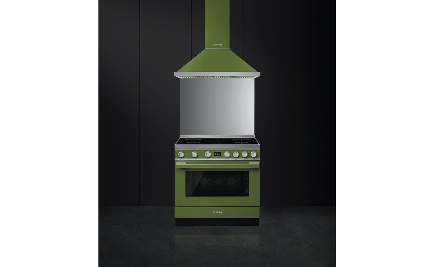 Smeg 90cm Portofino Freestanding Cooker (Olive Green) CPF9IPOG