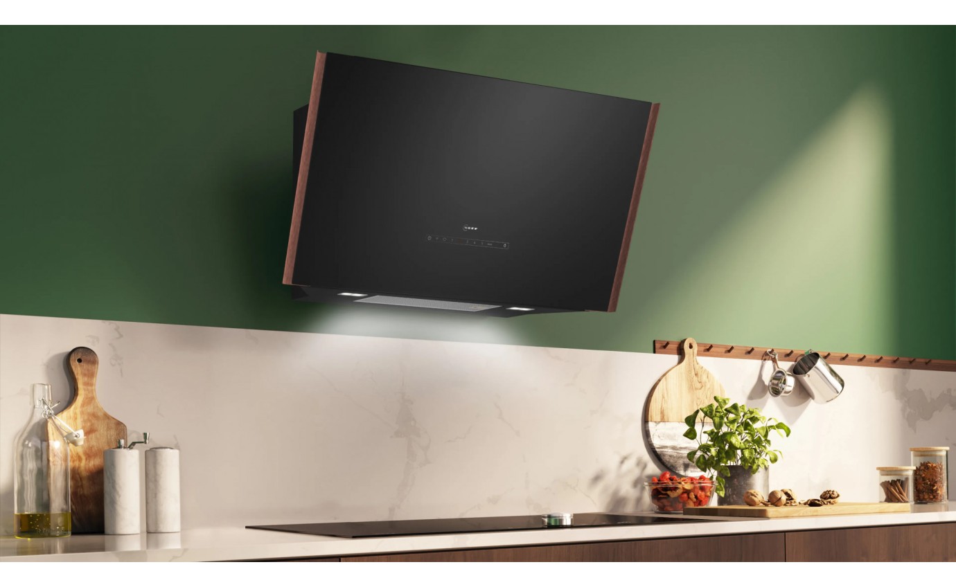 Neff 90cm N 90 Wall-mounted Canopy Rangehood (Deep Black) D98IPT2Y5DB
