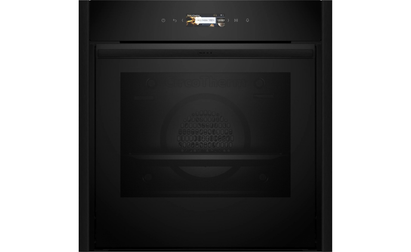 Neff 60cm N 70 Built-in Pyrolytic Oven (Deep Black) B59CR72Y0ADB
