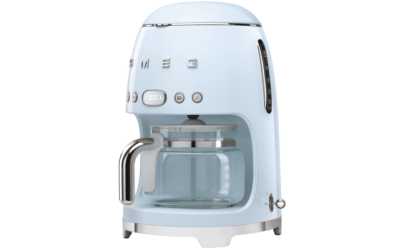 Smeg Drip Filter Coffee Machine - Pastel Blue DCF02PBAU