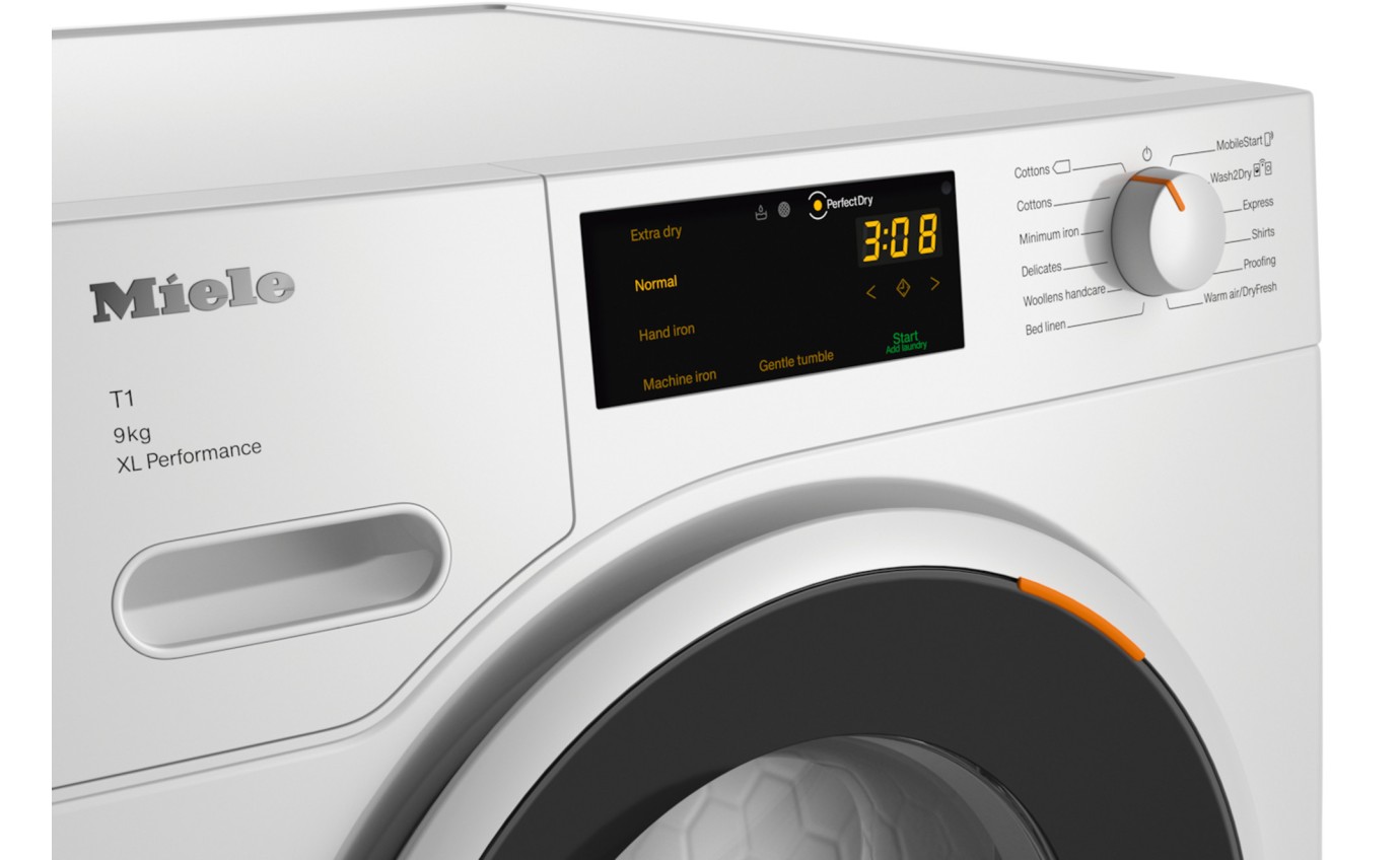 Miele 9kg Heat Pump Tumble Dryer TWD364WP