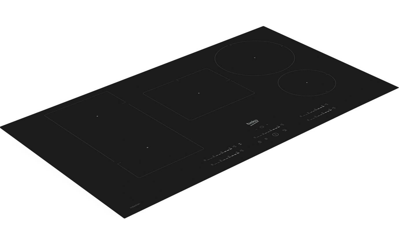 Beko 90cm Induction Built-In Cooktop with Indyflex Zone BCT901IGN