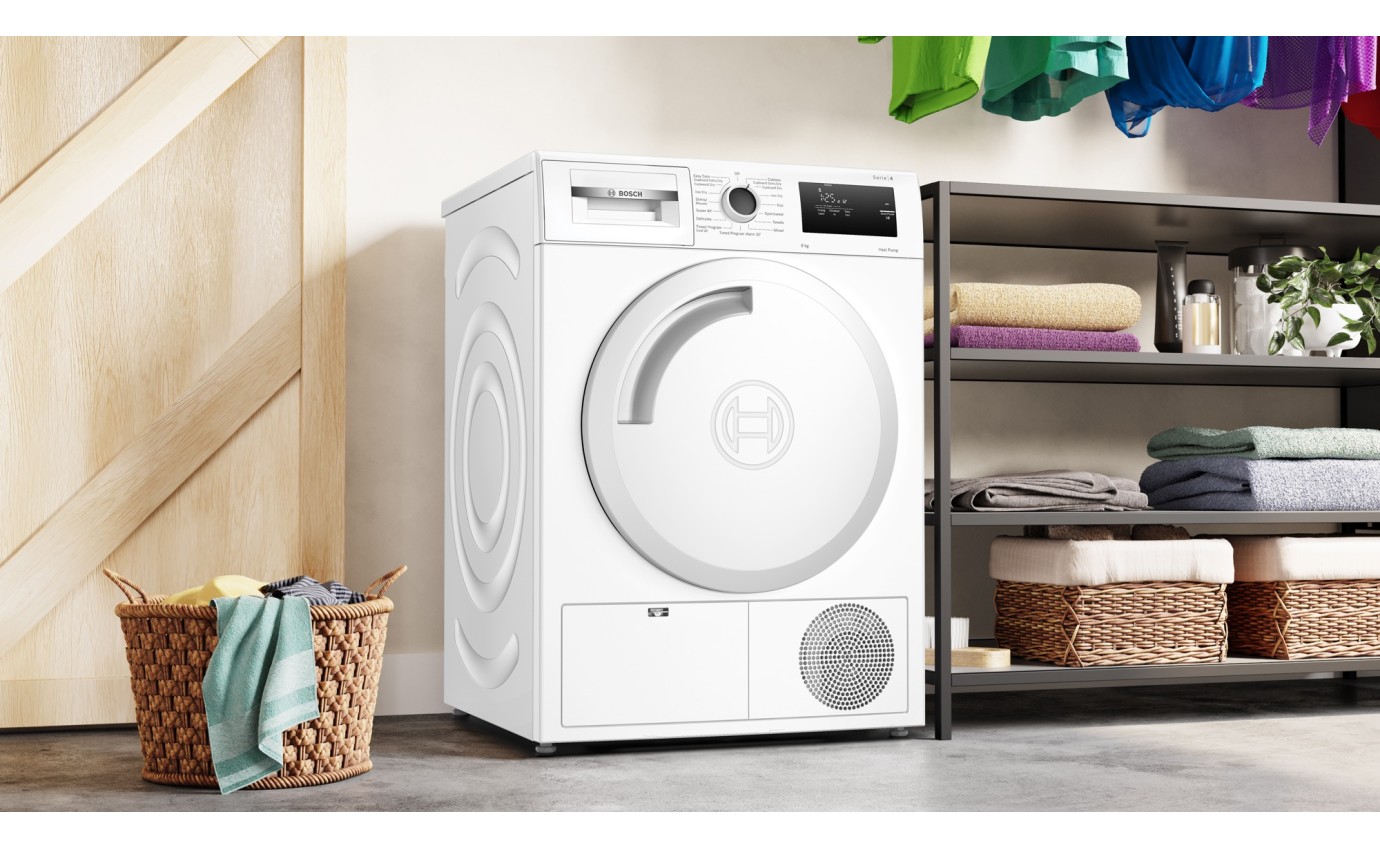 Bosch 8kg Series 4 Heat Pump Dryer WTH83001AU