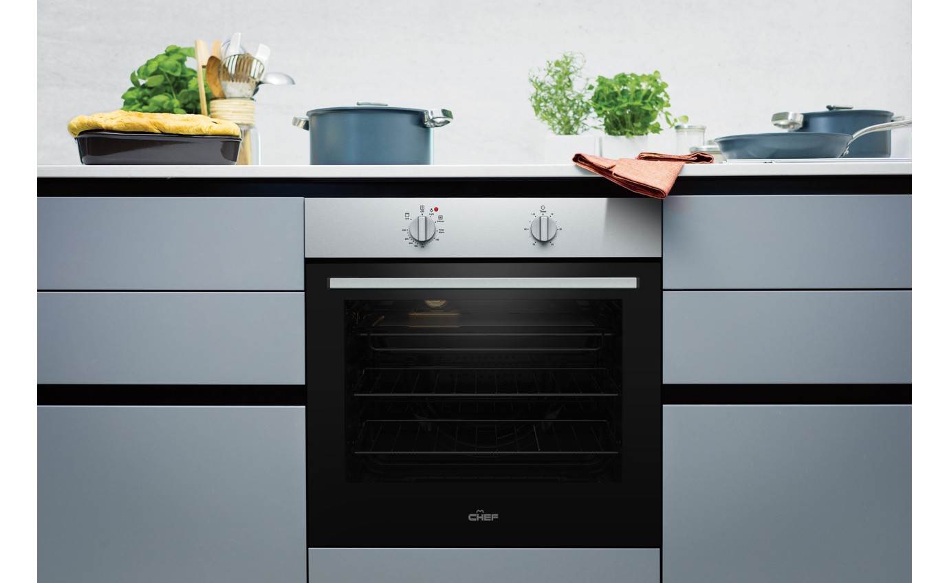 Chef 60cm Multifunction Oven CVE612SB
