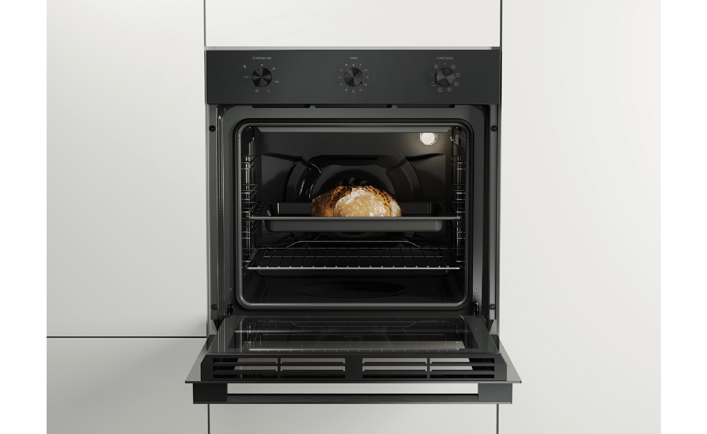 Haier 60cm Built-in Oven (Black) HWO60S7MB4