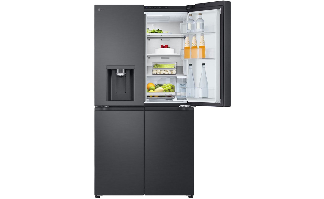 LG 636L French Door Fridge (Matte Black) GFLN700MBL